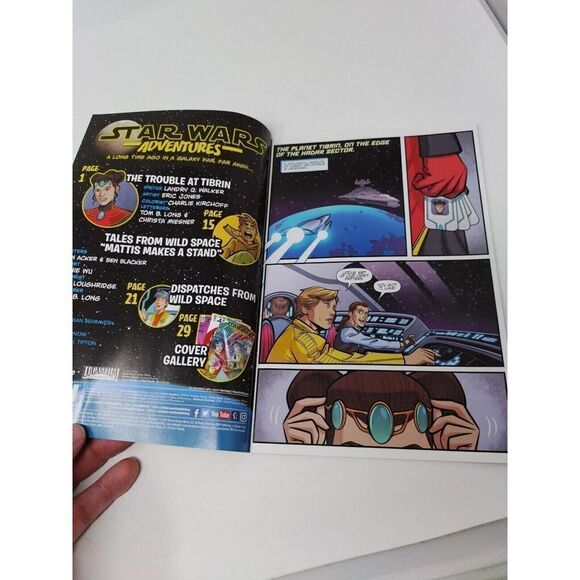 Star Wars Adventures IDW Comics #3 & 4 Destroyer Down and Tales from Wild Space - Picture 6 of 7